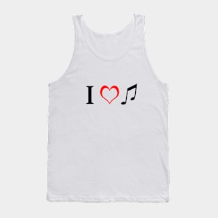 I love music Tank Top